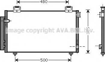 Ava Quality Cooling TO 5408 - Kondenser, kondisioner furqanavto.az