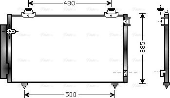 Ava Quality Cooling TO5431D - Kondenser, kondisioner furqanavto.az