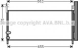 Ava Quality Cooling TO 5576 - Kondenser, kondisioner furqanavto.az