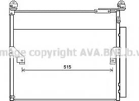 Ava Quality Cooling TO5655 - Kondenser, kondisioner furqanavto.az