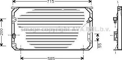 Ava Quality Cooling TO 5190 - Kondenser, kondisioner furqanavto.az