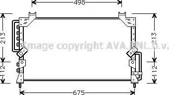 Ava Quality Cooling TO 5191 - Kondenser, kondisioner furqanavto.az