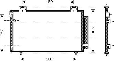 Ava Quality Cooling TO5392D - Kondenser, kondisioner furqanavto.az