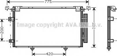 Ava Quality Cooling TO 5319 - Kondenser, kondisioner furqanavto.az