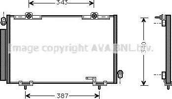 Ava Quality Cooling TO5250D - Kondenser, kondisioner furqanavto.az