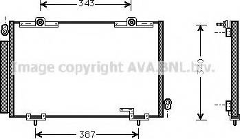 Ava Quality Cooling TO 5250 - Kondenser, kondisioner furqanavto.az