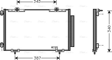 Ava Quality Cooling TO5266D - Kondenser, kondisioner furqanavto.az