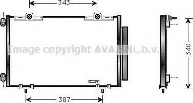 Ava Quality Cooling TO 5266 - Kondenser, kondisioner furqanavto.az