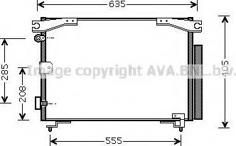 Ava Quality Cooling TO 5280 - Kondenser, kondisioner furqanavto.az