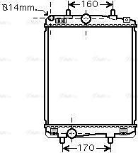 Ava Quality Cooling TO 2359 - Radiator, mühərrikin soyudulması furqanavto.az