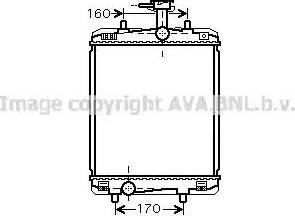 Ava Quality Cooling TO 2363 - Radiator, mühərrikin soyudulması furqanavto.az