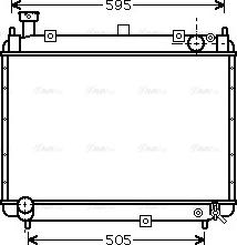 Ava Quality Cooling TO 2233 - Radiator, mühərrikin soyudulması furqanavto.az