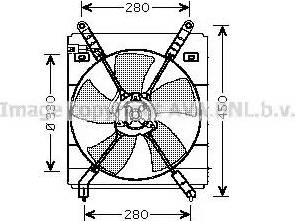 Ava Quality Cooling TO 7525 - Fen, radiator furqanavto.az