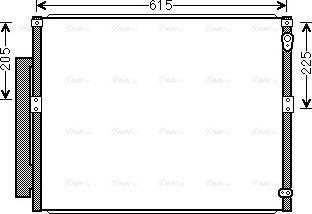 Ava Quality Cooling TOA5564D - Kondenser, kondisioner furqanavto.az