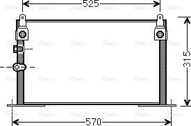 Ava Quality Cooling TOA5585 - Kondenser, kondisioner furqanavto.az