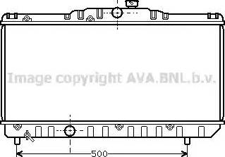 Ava Quality Cooling TOA2117 - Radiator, mühərrikin soyudulması furqanavto.az