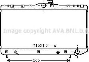 Ava Quality Cooling TOA2181 - Radiator, mühərrikin soyudulması furqanavto.az