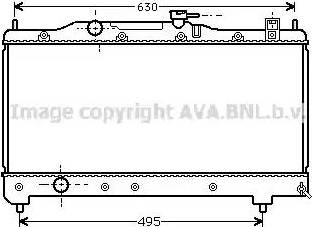 Ava Quality Cooling TOA2237 - Radiator, mühərrikin soyudulması furqanavto.az