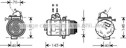 Ava Quality Cooling TOK003 - Kompressor, kondisioner furqanavto.az