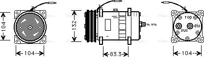 Ava Quality Cooling UVAK039 - Kompressor, kondisioner furqanavto.az