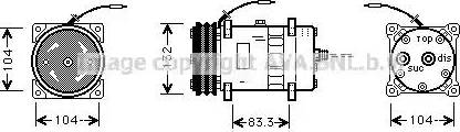 Ava Quality Cooling UVK039 - Kompressor, kondisioner furqanavto.az