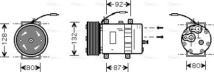 Ava Quality Cooling VLAK030 - Kompressor, kondisioner furqanavto.az