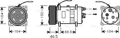Ava Quality Cooling VLAK026 - Kompressor, kondisioner furqanavto.az