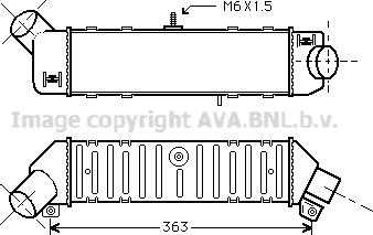 Ava Quality Cooling VN4162 - Intercooler, şarj cihazı furqanavto.az