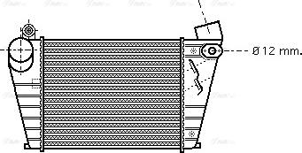 Ava Quality Cooling VNA4200 - Intercooler, şarj cihazı furqanavto.az