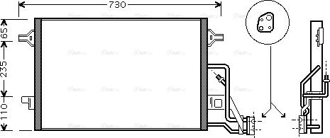 Ava Quality Cooling VN5190 - Kondenser, kondisioner furqanavto.az