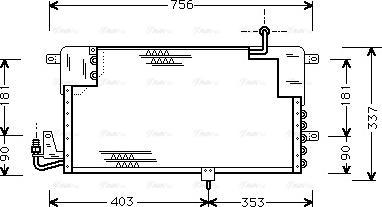 Ava Quality Cooling VN5141 - Kondenser, kondisioner furqanavto.az