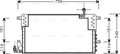 Ava Quality Cooling VN5161 - Kondenser, kondisioner furqanavto.az