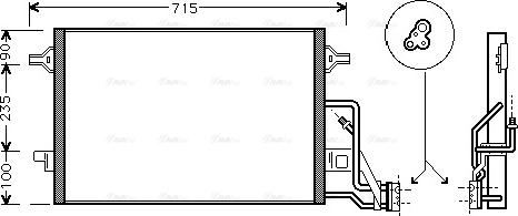 Ava Quality Cooling VN5189 - Kondenser, kondisioner furqanavto.az