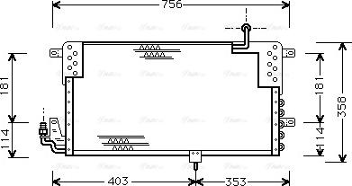 Ava Quality Cooling VN5139 - Kondenser, kondisioner furqanavto.az