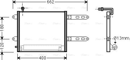 Ava Quality Cooling VN5178D - Kondenser, kondisioner furqanavto.az