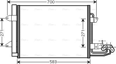 Ava Quality Cooling VN5211D - Kondenser, kondisioner furqanavto.az