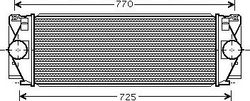 Ava Quality Cooling VNA4267 - Intercooler, şarj cihazı furqanavto.az