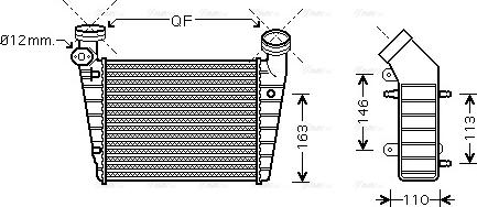 Ava Quality Cooling VNA4216 - Intercooler, şarj cihazı furqanavto.az