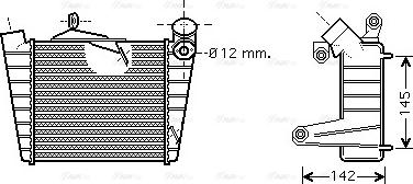 Ava Quality Cooling VNA4213 - Intercooler, şarj cihazı furqanavto.az