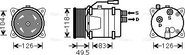 Ava Quality Cooling VNAK303 - Kompressor, kondisioner furqanavto.az