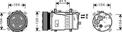 Ava Quality Cooling VNK049 - Kompressor, kondisioner furqanavto.az