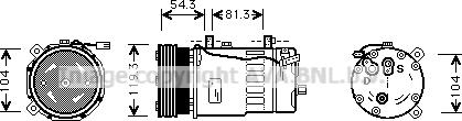 Ava Quality Cooling VNK280 - Kompressor, kondisioner furqanavto.az