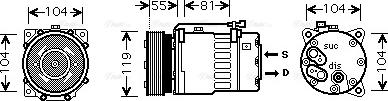 Ava Quality Cooling VNK270 - Kompressor, kondisioner furqanavto.az