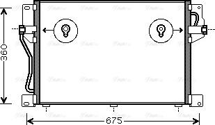 Ava Quality Cooling VO 5077 - Kondenser, kondisioner furqanavto.az