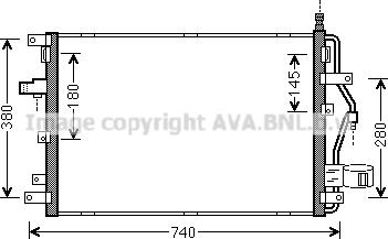 Ava Quality Cooling VO5158D - Kondenser, kondisioner furqanavto.az