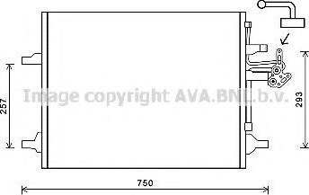 Ava Quality Cooling VO5166 - Kondenser, kondisioner furqanavto.az