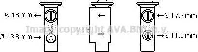 Ava Quality Cooling VO1181 - Genişləndirici klapan, kondisioner furqanavto.az