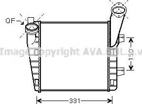 Ava Quality Cooling VW 4235 - Intercooler, şarj cihazı furqanavto.az