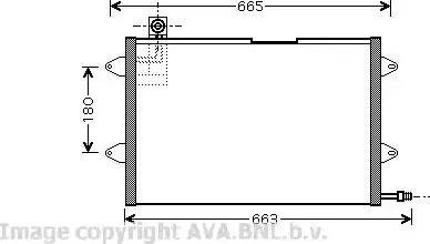 Ava Quality Cooling VW 5146 - Kondenser, kondisioner furqanavto.az