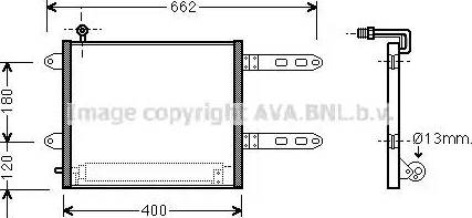 Ava Quality Cooling VW5178D - Kondenser, kondisioner furqanavto.az